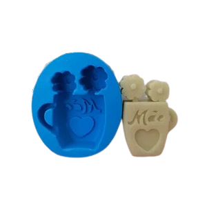 Forma de Silicone - Vaso Mãe