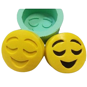 Forma de Silicone - Emoji Feliz