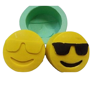 Forma de Silicone - Emoji Oculos de Sol