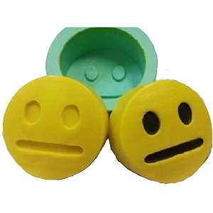 Forma de Silicone - Emoji Sem Palavras