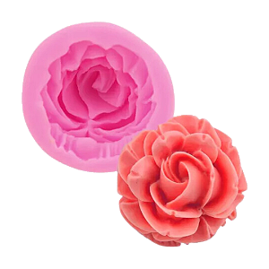 Forma de Silicone - Mini Rosa Rose