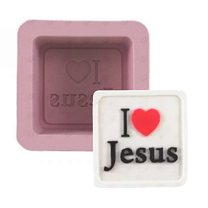 Forma de Silicone - I Love Jesus
