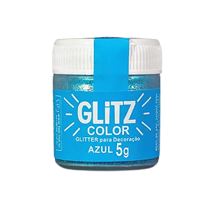 Glitter Comestível - Azul 5g
