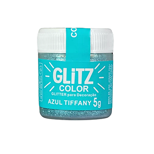 Glitter Comestível - Azul Tiffany 5g