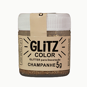 Glitter Comestível - Champanhe 5g