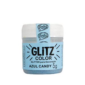 Glitter Comestível - Azul Candy 5g