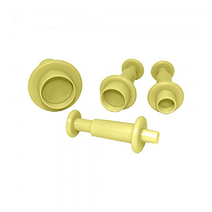 Kit Ejetor Cortador Marcador Redondo c/ 4 Pçs