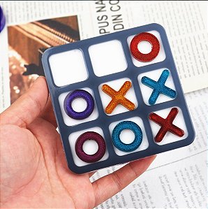 Forma de Silicone - Jogo da Velha P