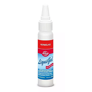 Corante Liquigel 30g - Vermelho