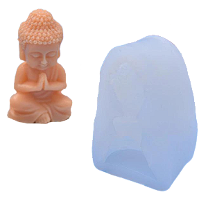 Forma de Silicone - Estátua do Buda Mod 2