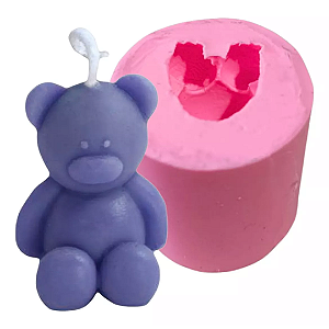 Forma de Silicone - Urso P