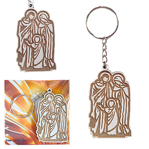 Chaveiro Sagrada Familia Mod2