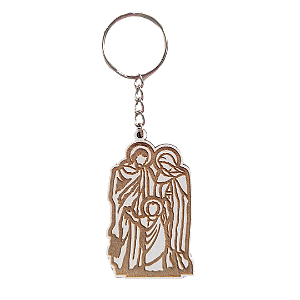 Kit 30 Chaveiros Sagrada Familia Mod2