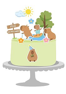 Topo Bolo - Capivara