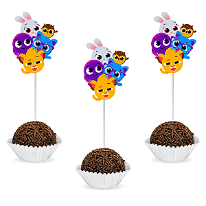 25 Topos de Doce - Bonecos Fofos