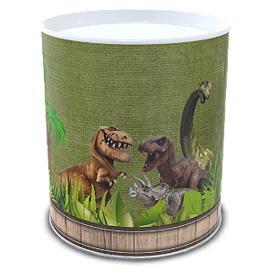 10 Tubo Lata - Dinossauro