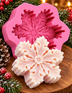 Forma de Silicone - Floco Neve Mod4