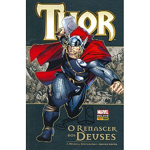 Thor: Renascer dos Deuses - Marvel Deluxe	- Capa Dura