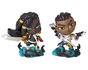 Senna & Lucian  - FIGURA LEAGUE OF LEGENDS SÉRIE 03 #017