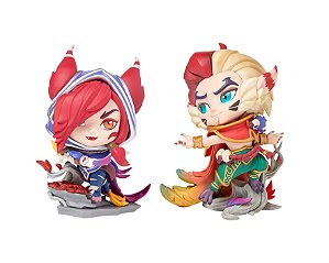 Xayah & Rakan  - Figura League O Legends Série 03 #04