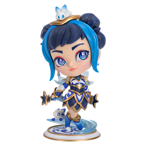 Lux de Porcelana - Figura League Of Legends Série 04  #24 EDIÇÃO ESPECIAL