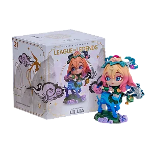 Lillia Pergaminhos Shan Hai - Figura League Of Legends Série 04 #31 LOL ( ícone )