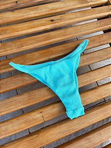 Calcinha Maresias Turquesa Texturizada
