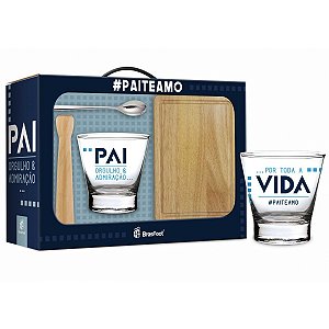 Conjunto Caipirinha 4 peças - Pai Orgulho e Admiração