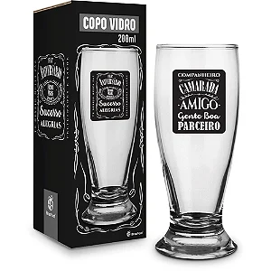 COPO MUNICH CFC 200ML TEMAS - FELIZ ANIVERSARIO AMIGO