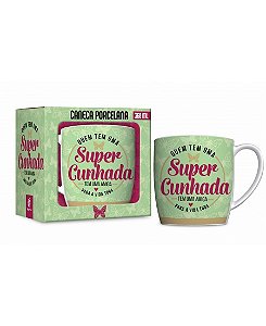CANECA PORCELANA URBAN 300ML FAMILIA - CUNHADA