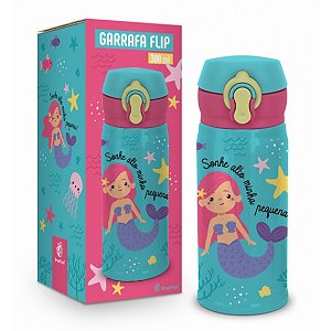 GARRAFA TERMICA FLIP 300ML - SONHE ALTO MINHA PEQUENA