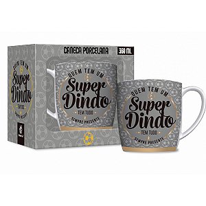 Caneca porcelana urban 360ml - Super Dindo -