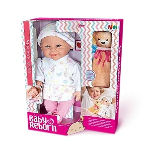BONECA REBORN URSO NANINHA