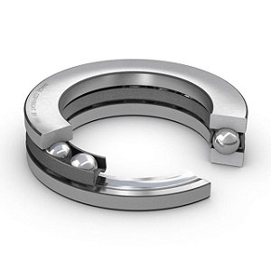 ROLAMENTO NSK AXIAL DE ESFERA DE ESCORA SIMPLES ACENTO PLANO 51100