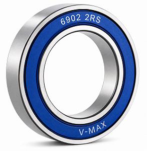 Rolamento 6902 2RSV MAX 15x28x7mm ABEC-5 para Bicicleta e Suspensão