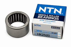 Rolamento de Agulhas NTN HK2520 25x32x20mm – Copo Estampado Aberto para Alta Carga Radial