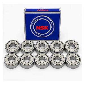 MR104ZZ NSK Kit 10 Rolamentos Miniatura ZZ 4x10x4 mm