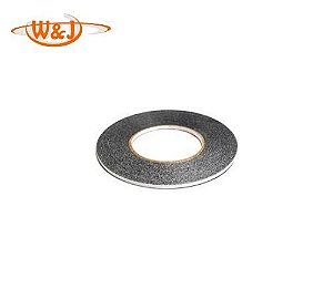 FITA ADESIVA DUPLA FACE - 0.3mm - PRETA