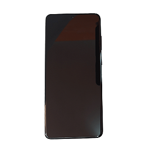 Tela Frontal Touch Display Samsung G988 - S20 ULTRA Com aro Preto Original Nova