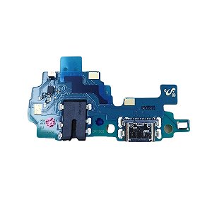 Conector de Carga Samsung A21s - A217 - Com Placa Original Nova