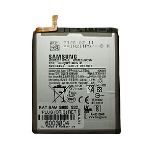 Bateria Samsung G985  S20 PLUS  EBBG985ABY  - Original Retirada