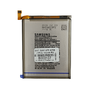 Bateria Samsung A70  A705  EBBA705ABU 4500 MAH - Original Nova