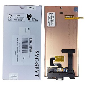 Tela Frontal Samsung S23 Ultra S918 sem aro - Original Nova