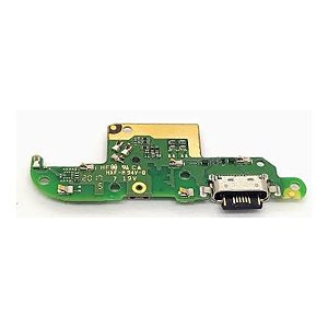 Conector de Carga Com Placa Moto G8 Power