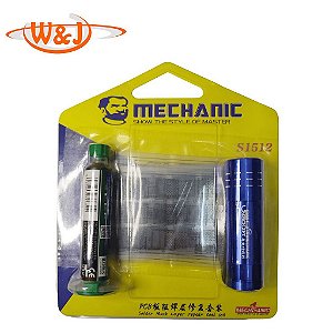 Tinta uv verde S1512 Kit com lanterna - Mechanic