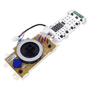 Placa do display Lavadora LG CV5011WG4, CV5010WG4A, CV5011TS4 - EBR33119170