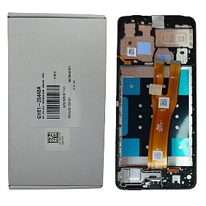Tela Frontal Samsung A06 - A065 - Com Aro Original Nova