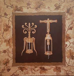 Gravura Coleção Vinho Divine II