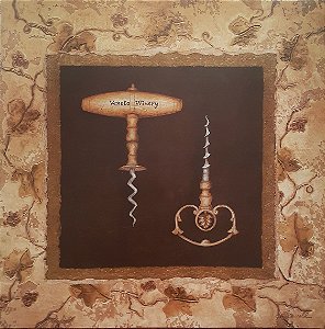 Gravura Coleção Vinho Divine I 30 x 30 cm
