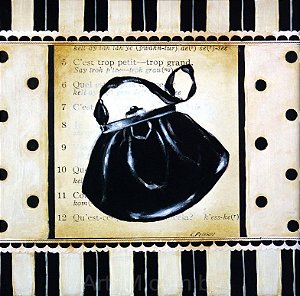 Gravura Shopping IV Calçados 30 x 30 cm